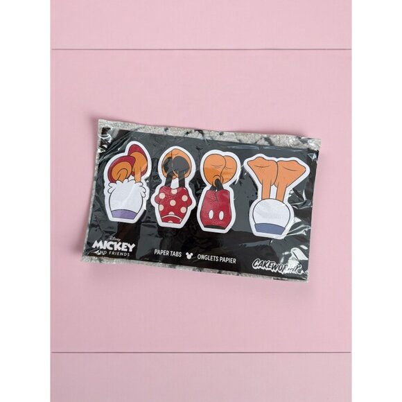 DISNEY Mickey & Friends Set of 4 Sticky Notepads NEW NWt - Picture 1 of 2